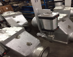 Diffuser Type Ash Intake Valve